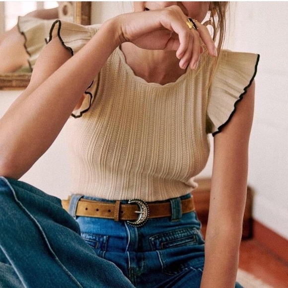 Sezane Sweaters - sezane nathan knit top